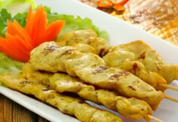 Pork Or Chicken Satay